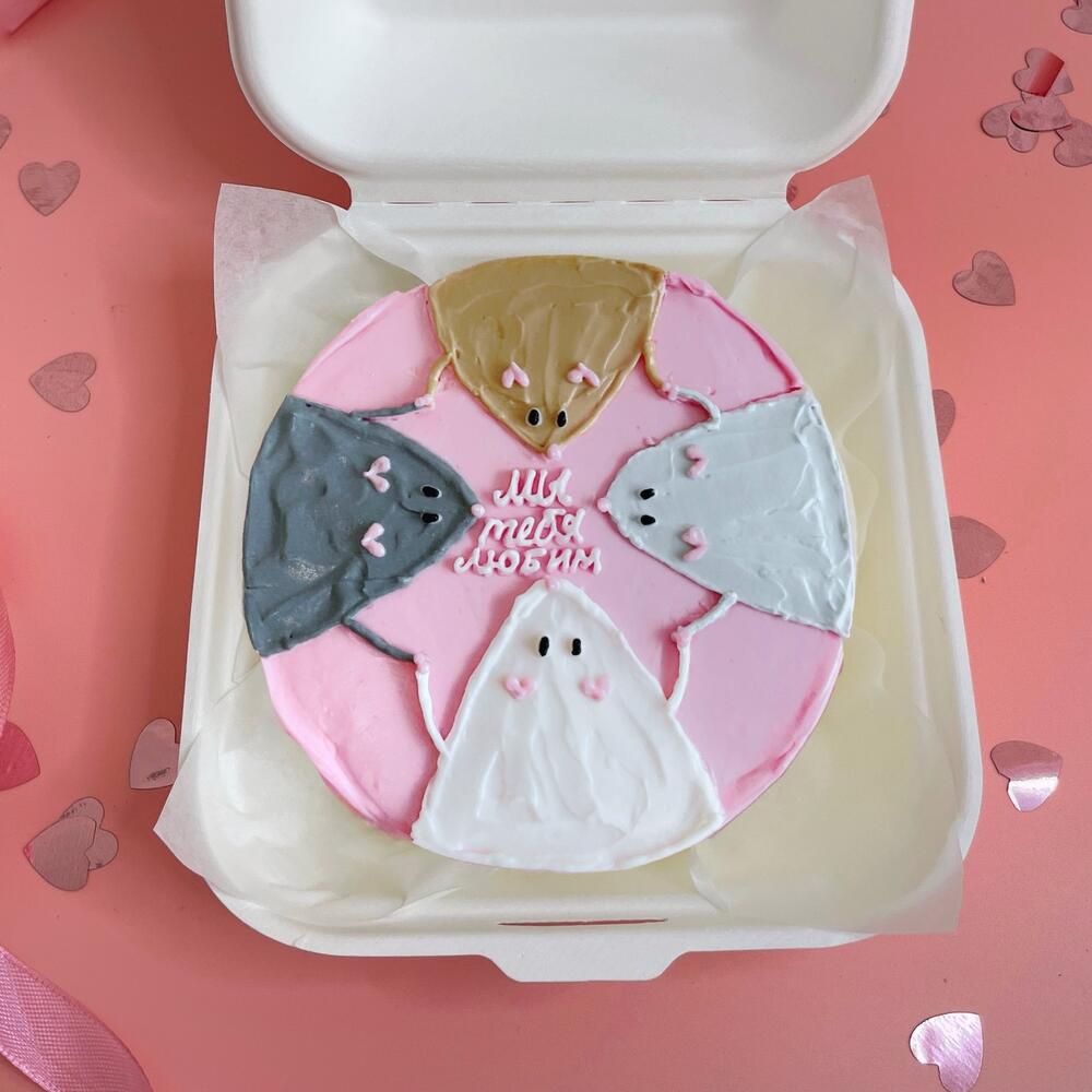 Бенто с крысками на день рождения, в подарок