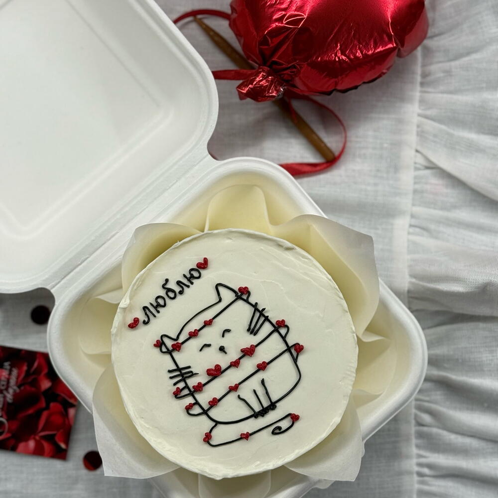 Бенто с милым котиком ❣️