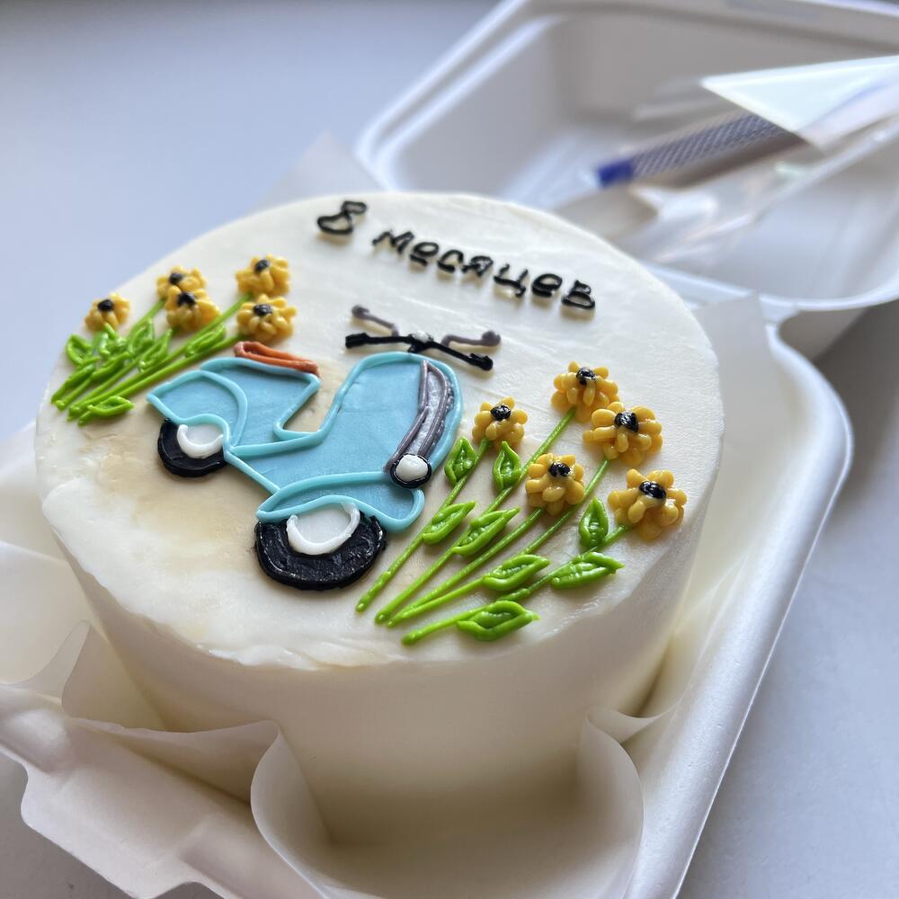 Бенто с мотоциклом