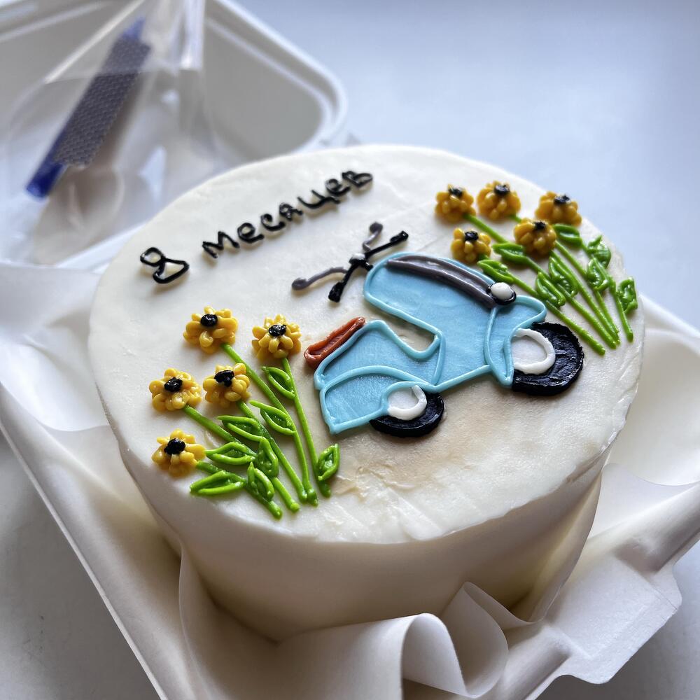 Бенто с мотоциклом