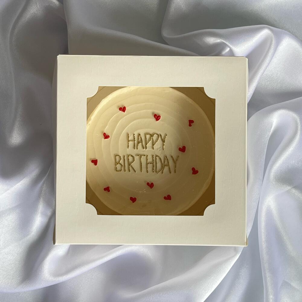 Бенто с надписью Happy birthday