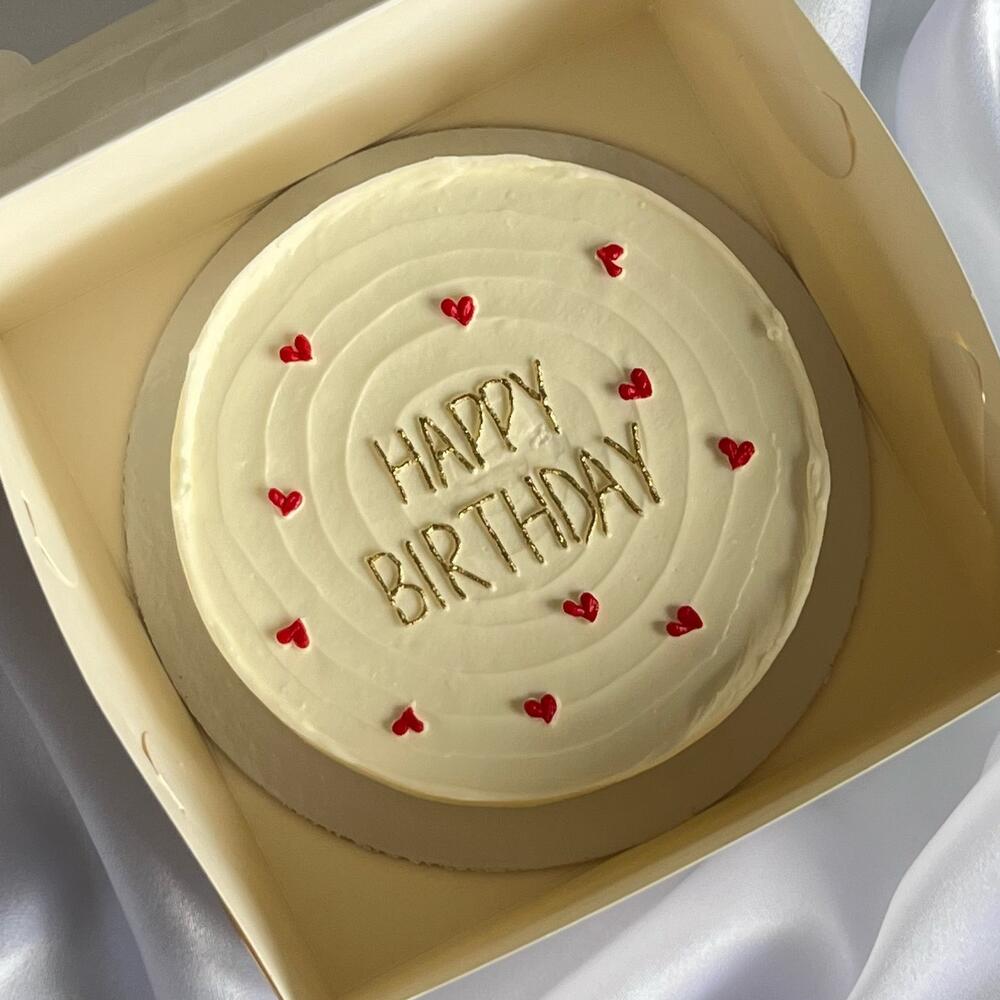 Бенто с надписью Happy birthday