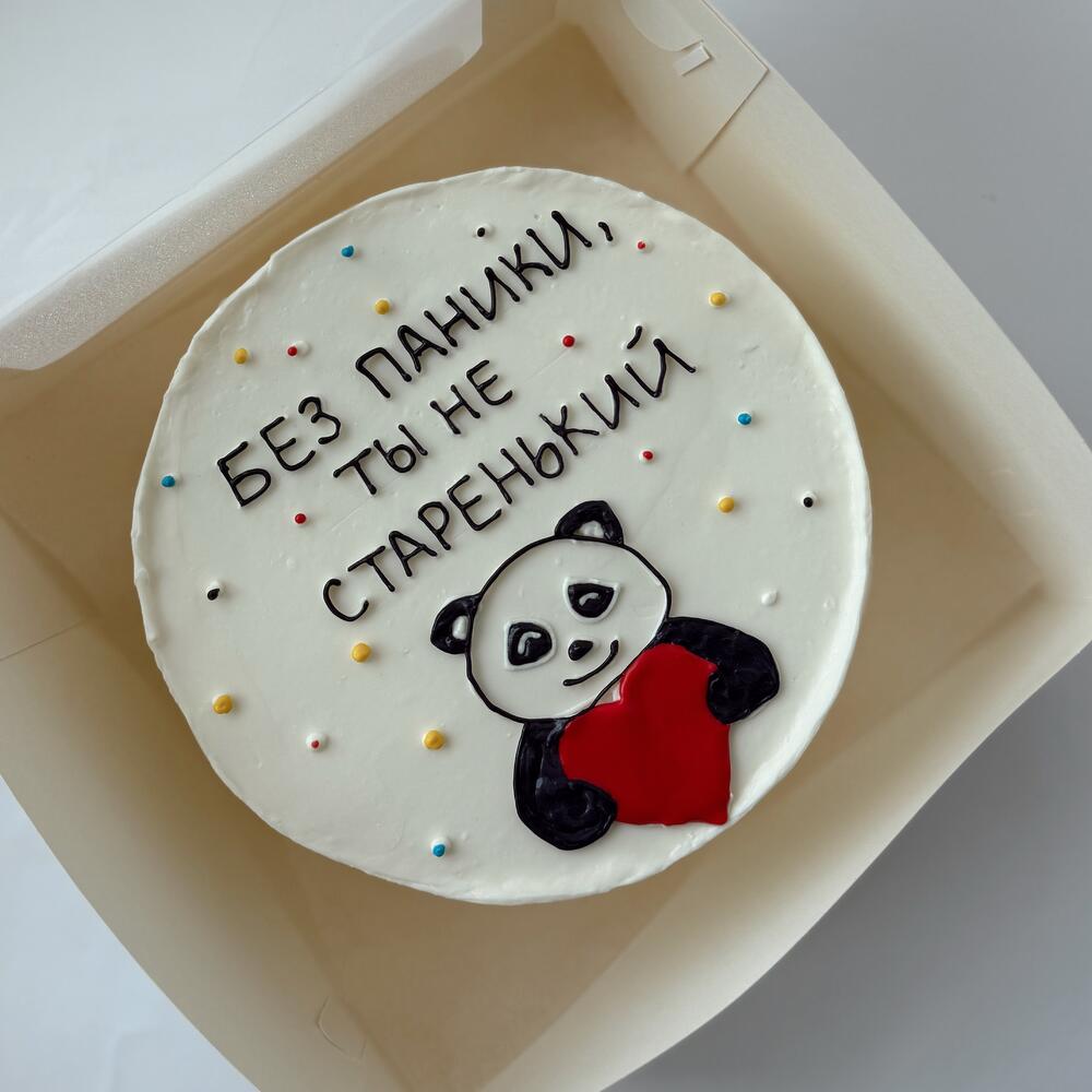 Бенто с пандой, без паники ты не старенький, панда