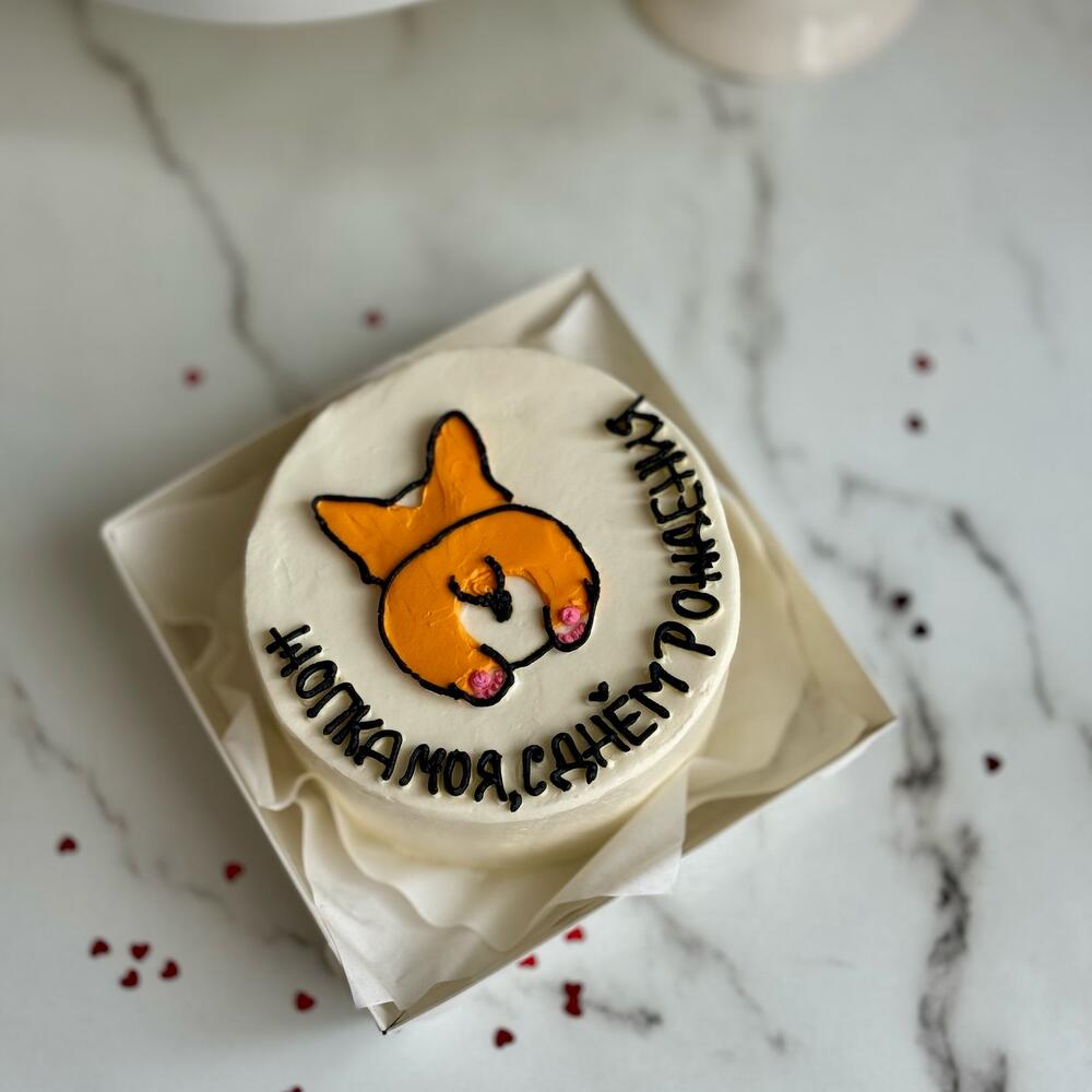 Бенто с рисунком кремом