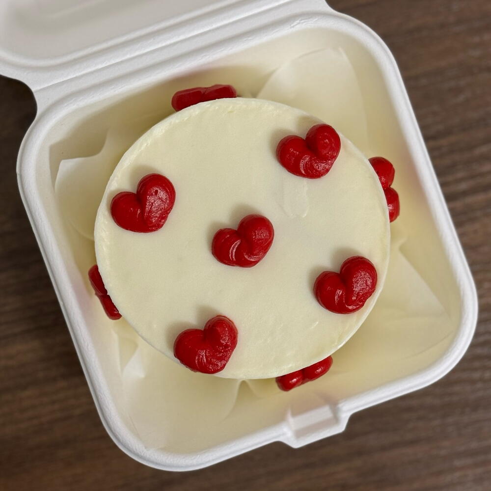 Бенто с сердечками на 14 февраля