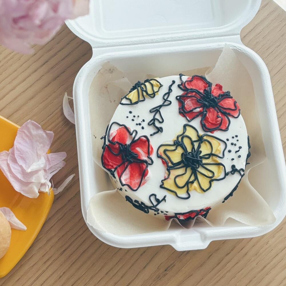 Бенто с цветами