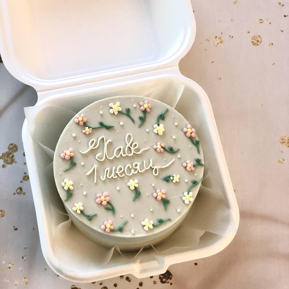 Бенто с цветочками