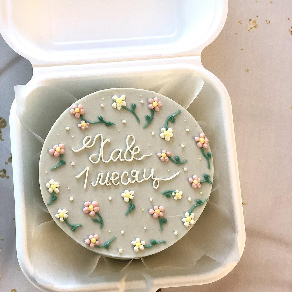 Бенто с цветочками