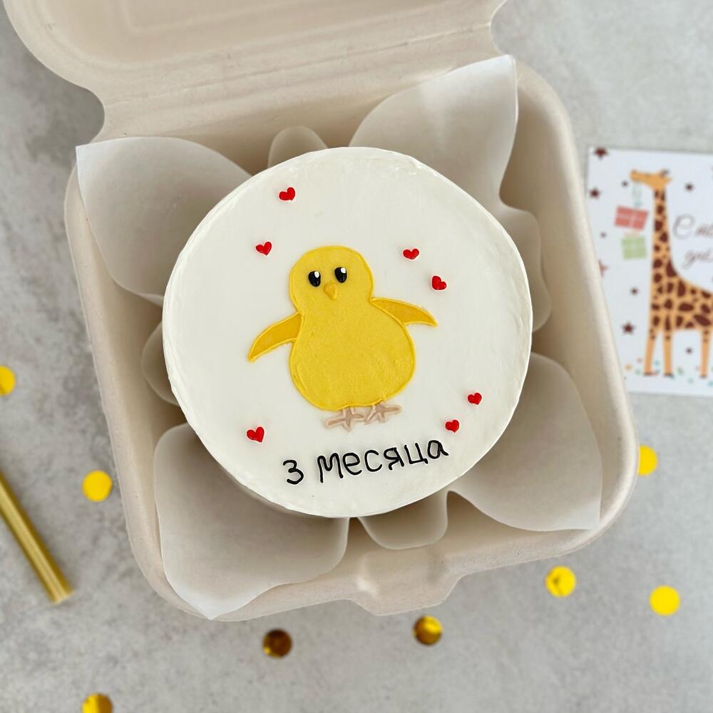 Бенто с цыпленком малышку на каждый месяц