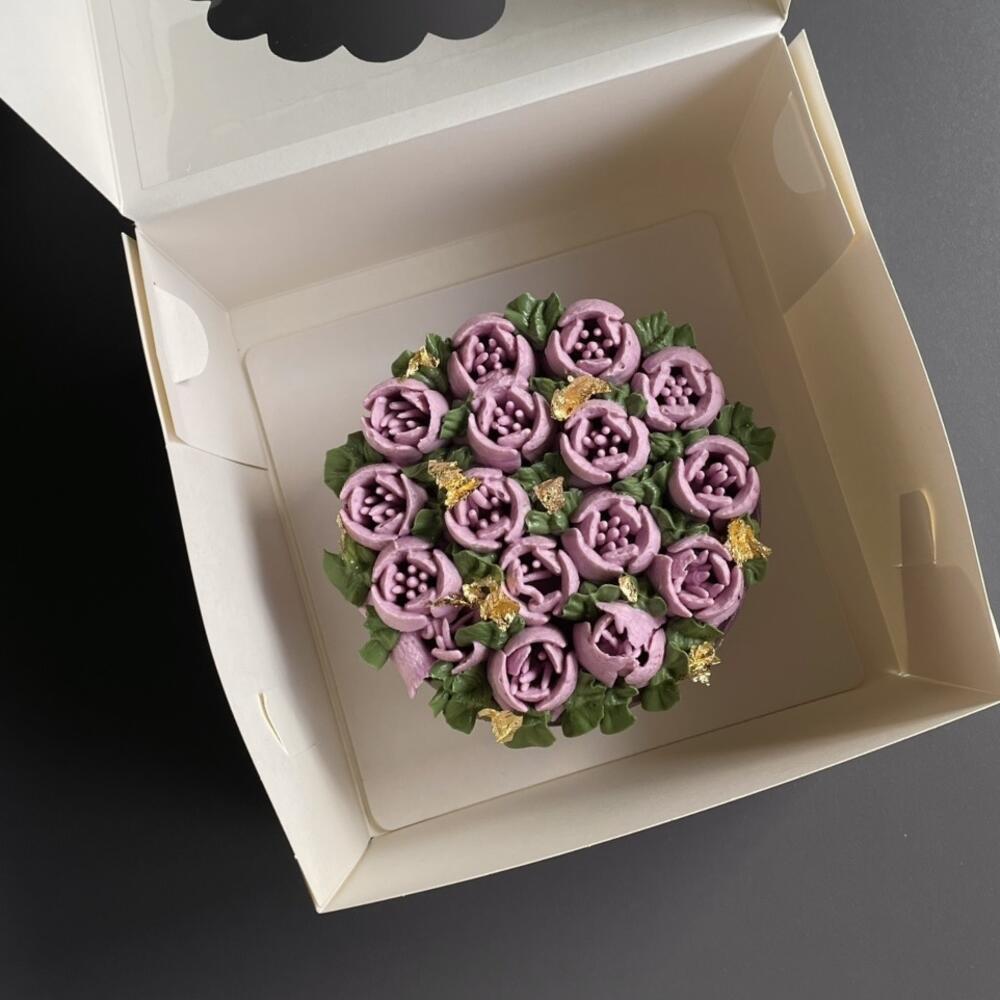 Бенто с тюльпанами (подарок 2 в 1) 💖