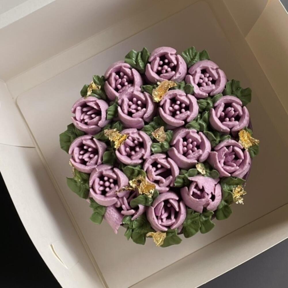 Бенто с тюльпанами (подарок 2 в 1) 💖