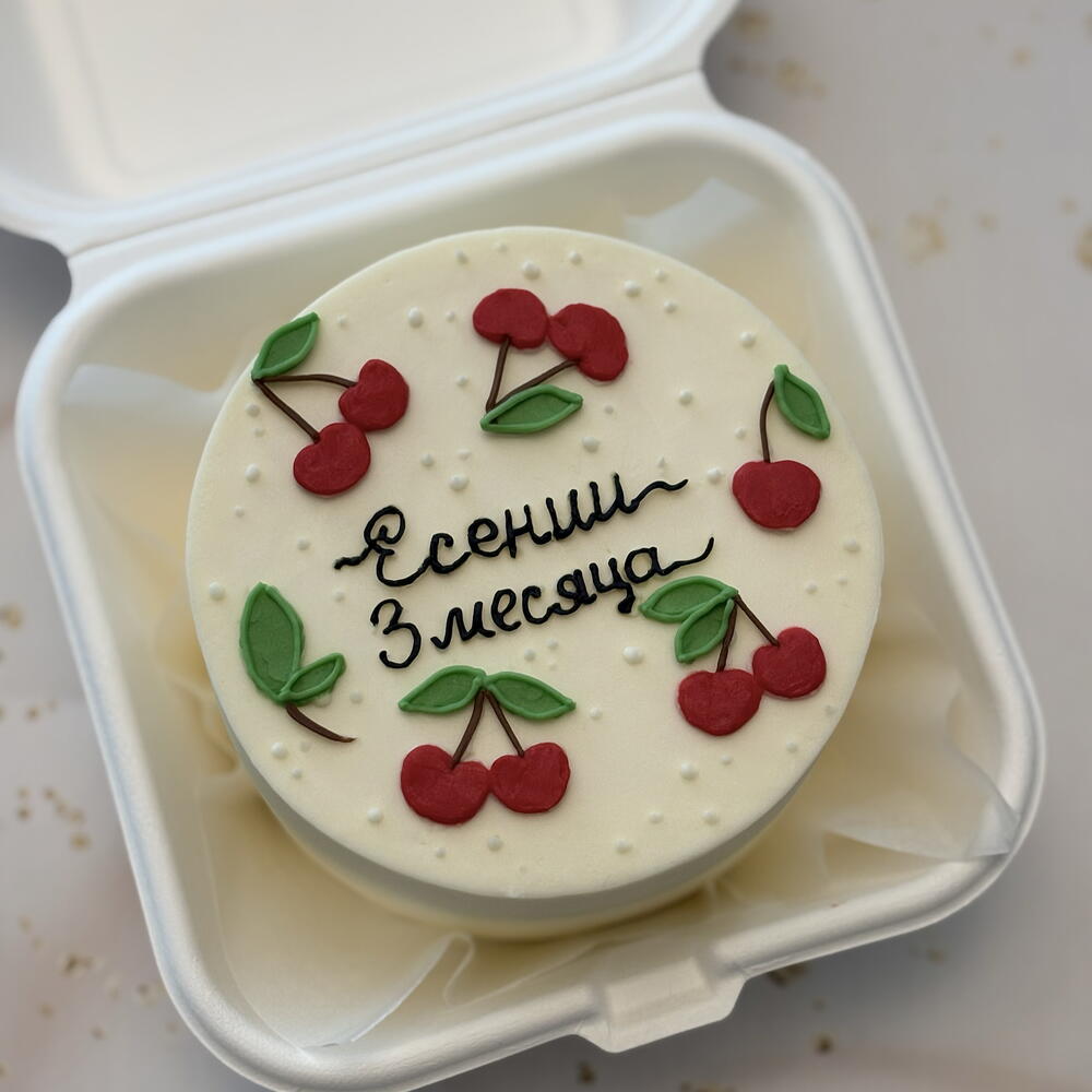 Бенто с вишенками