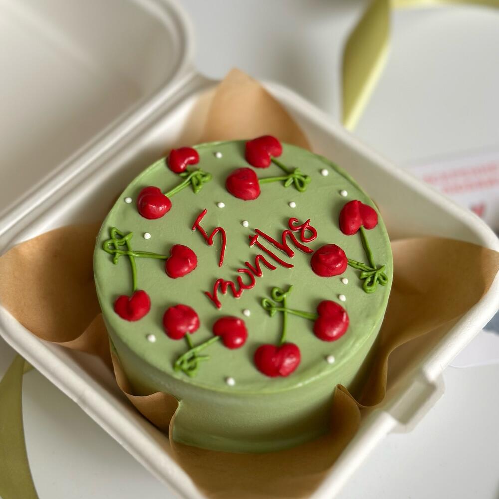 Бенто с вишенками малышу на месяц