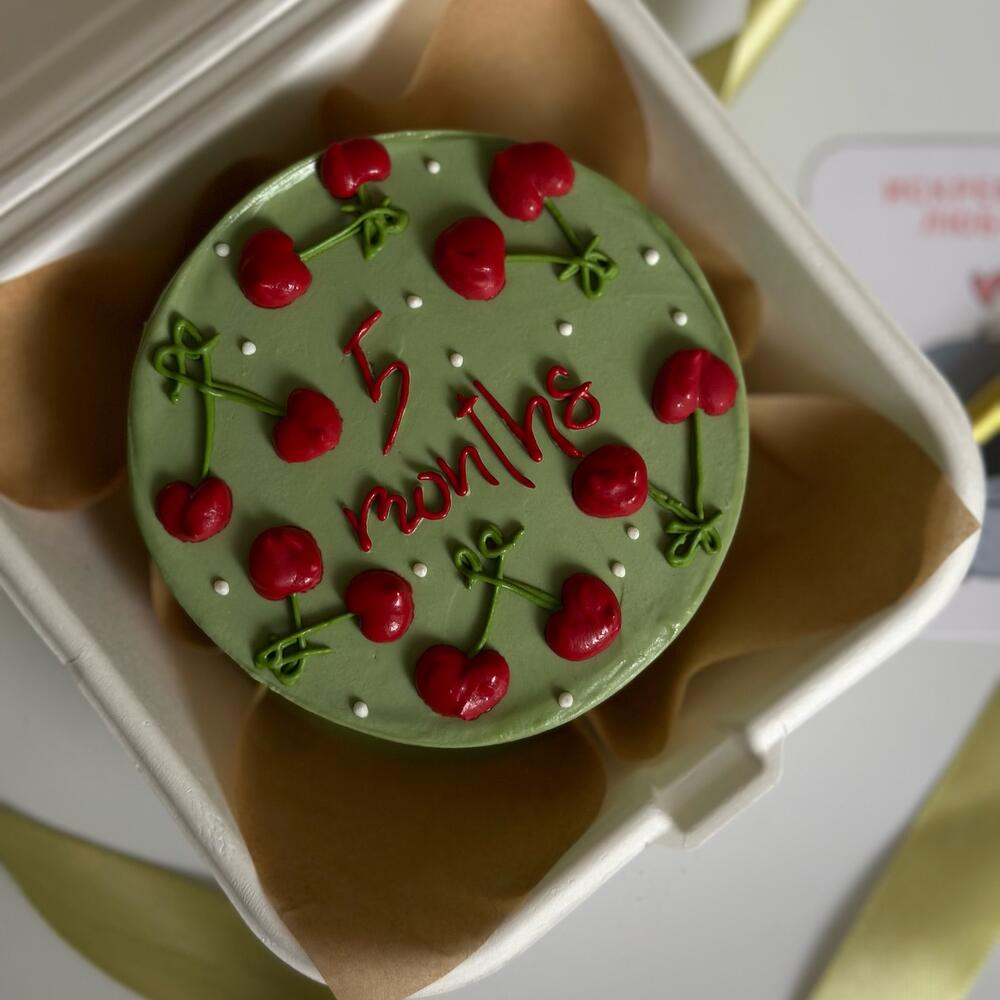 Бенто с вишенками малышу на месяц