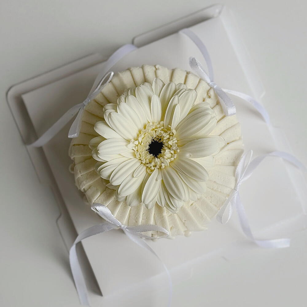 Бенто с живым цветком