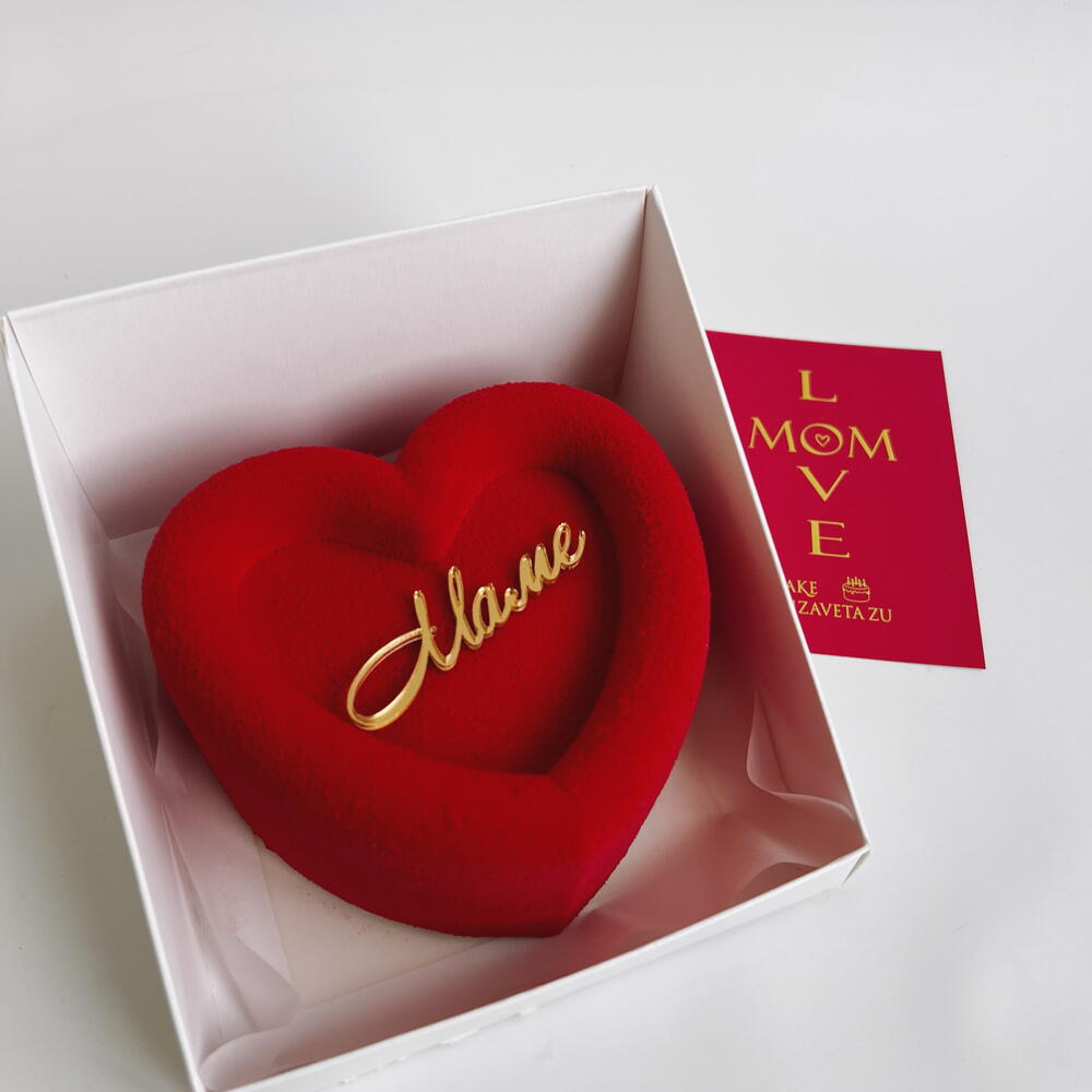 Бенто сердце для мамы