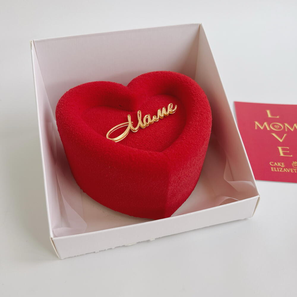 Бенто сердце для мамы