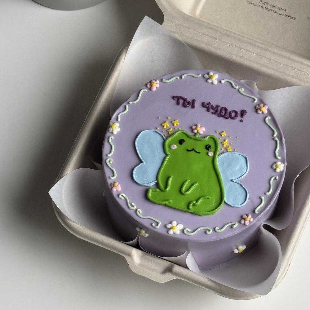 Бенто смешной лягушка