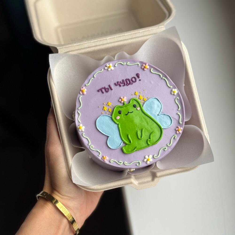 Бенто смешной лягушка