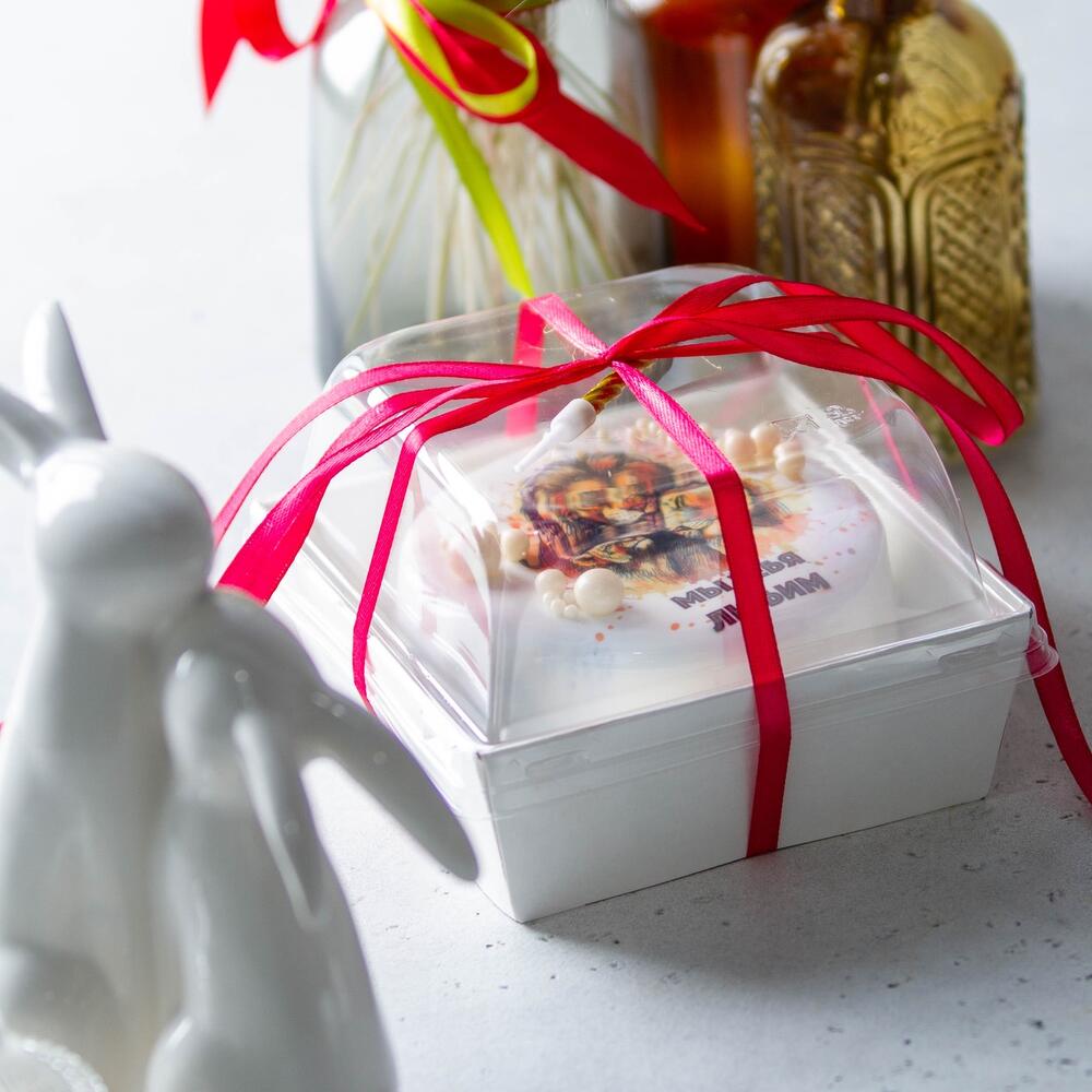 Бенто со львами «Мы тебя любим!» (подарок мужу, папе, любимому)