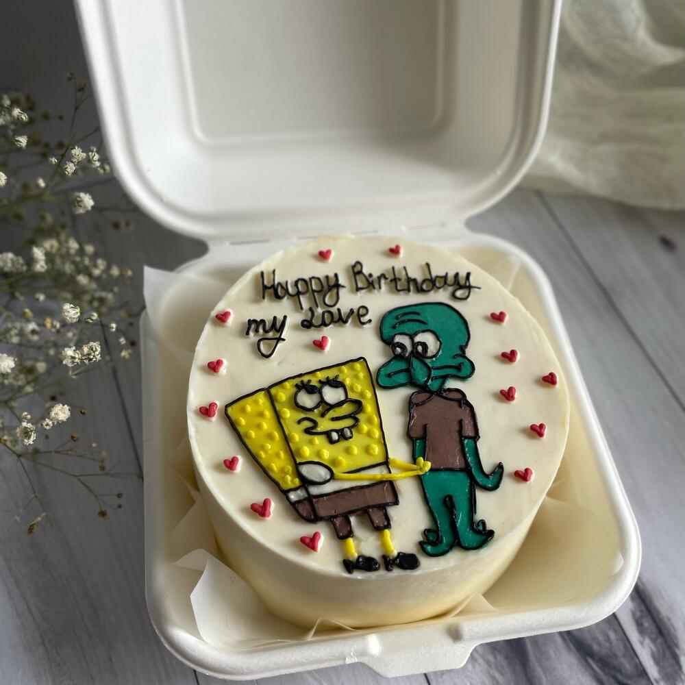 Бенто со спанч бобом