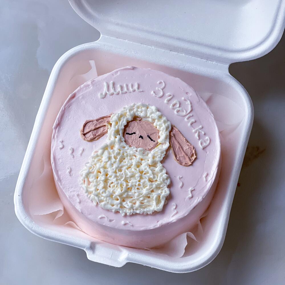 Бенто «Сонная овечка»