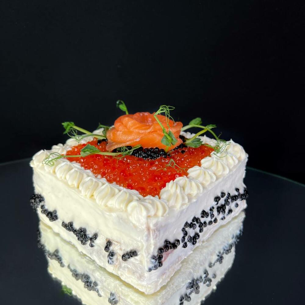 Бенто Сёмга с икрой