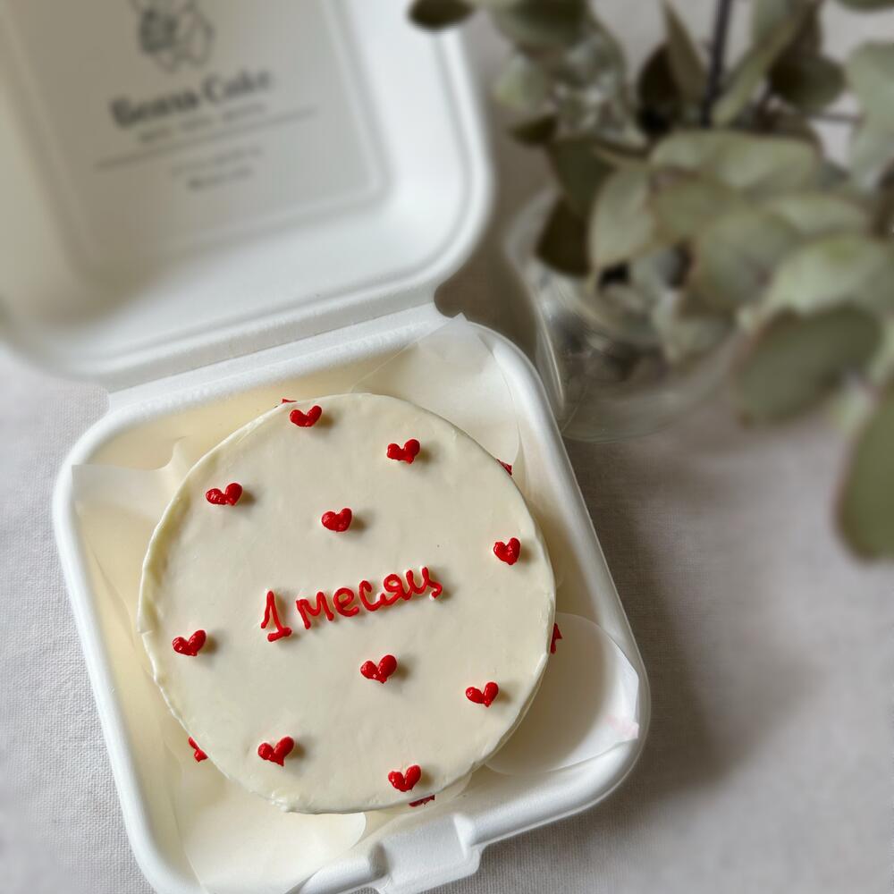 Бенто торт 1 месяц (пп бенто торты/классические бенто торты)