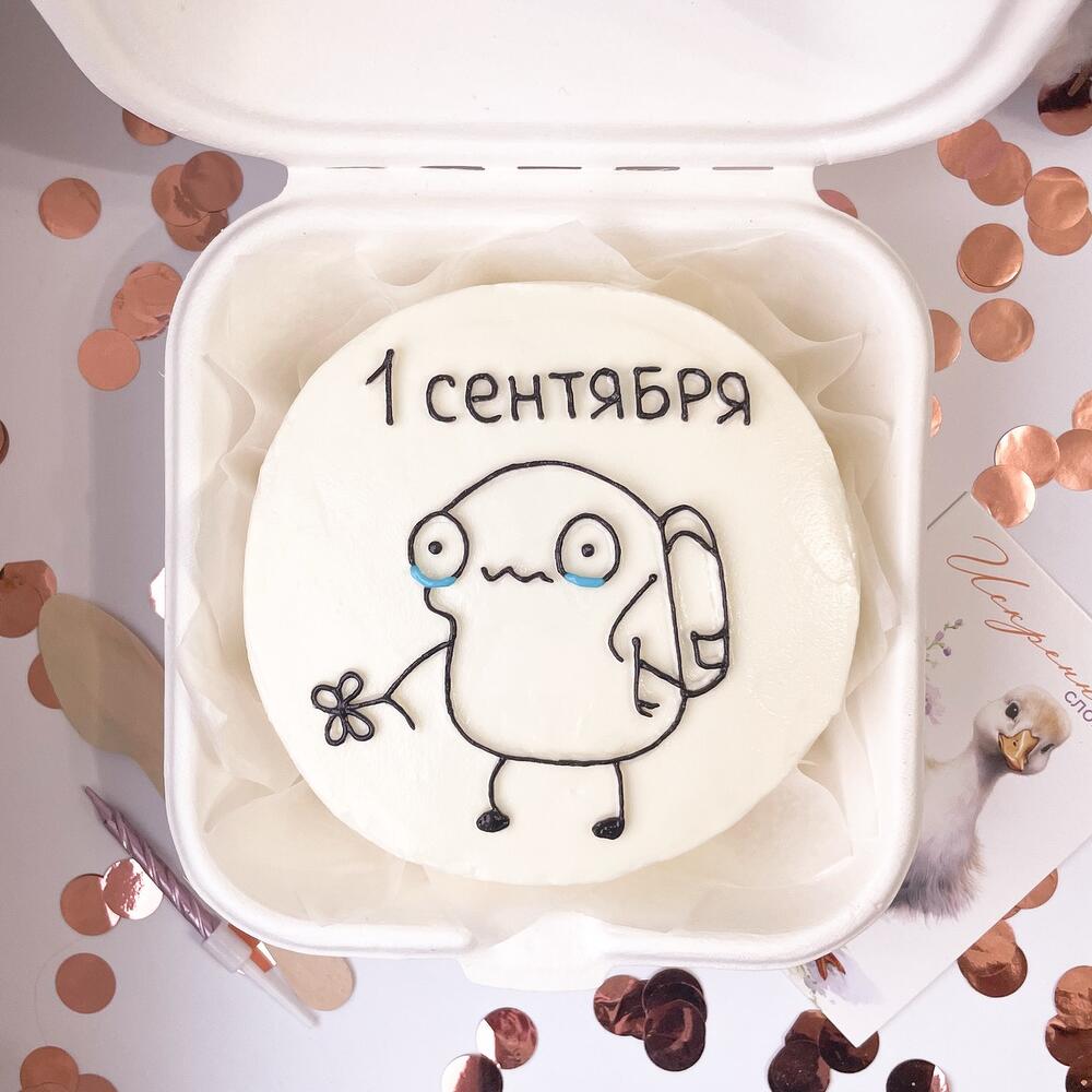 Бенто-торт 1 сентября