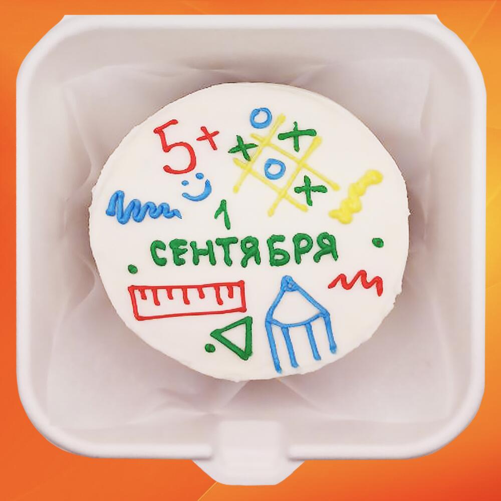 Бенто торт 1 сентября Школьная пора
