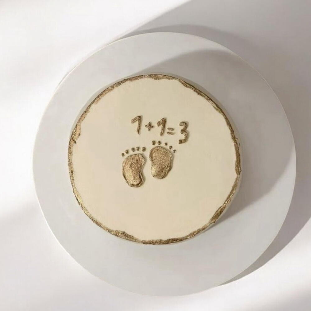 Бенто торт 1+1 с золотом