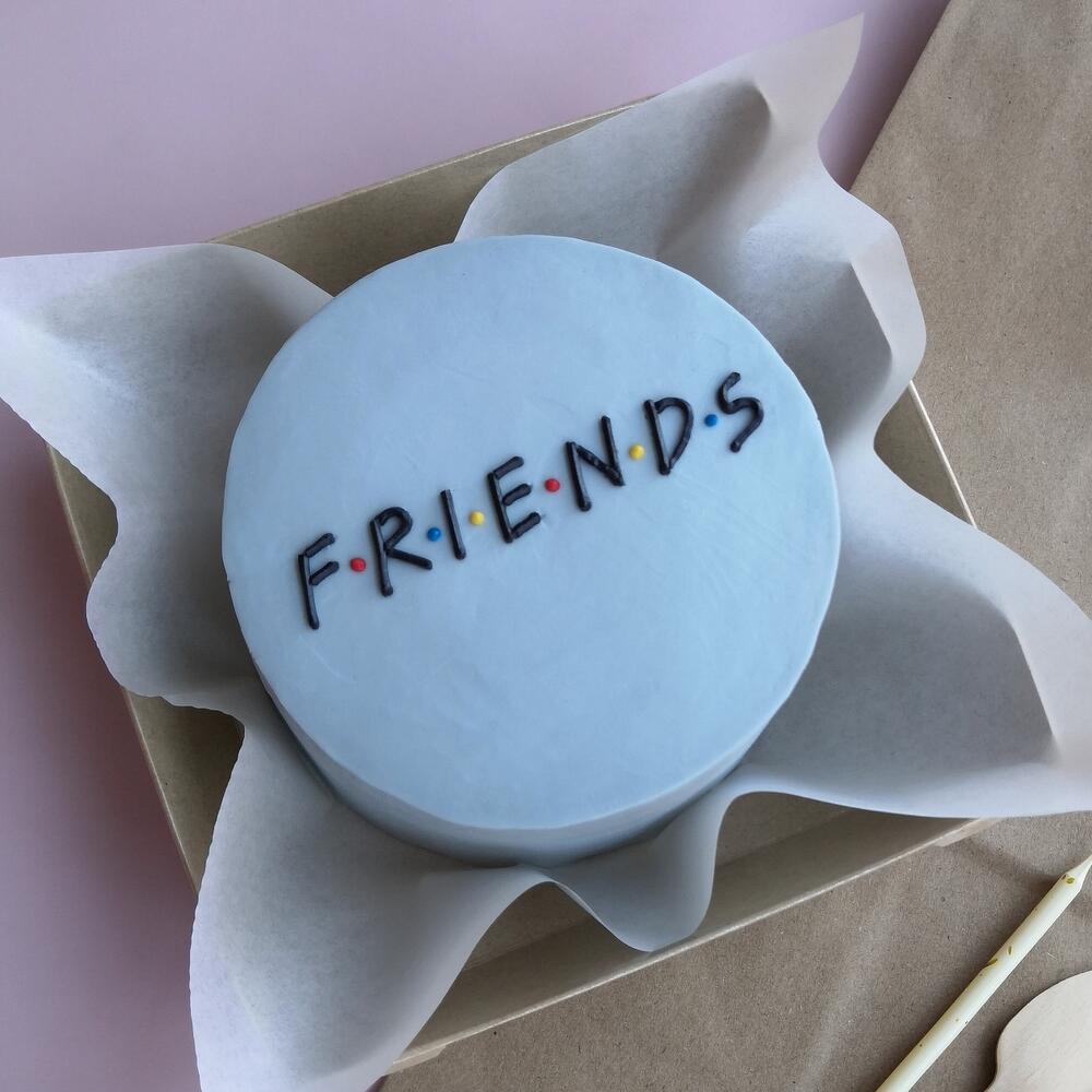 Бенто торт 11см - для друга / подруги