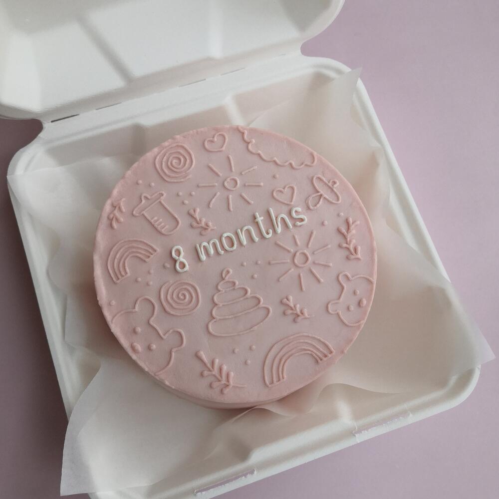 Бенто торт 11см - для малыша ( надпись укажите в чате или комментариях)