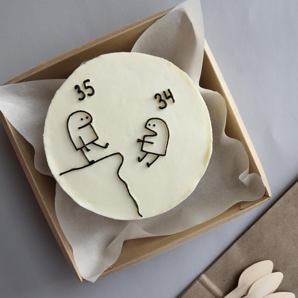 Бенто торт 11см - на день рождения (даты любые)