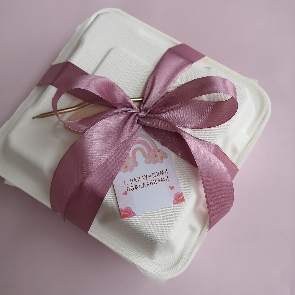 Бенто торт 11см - сообщить о беременности ( время года укажите в чате или комментариях)