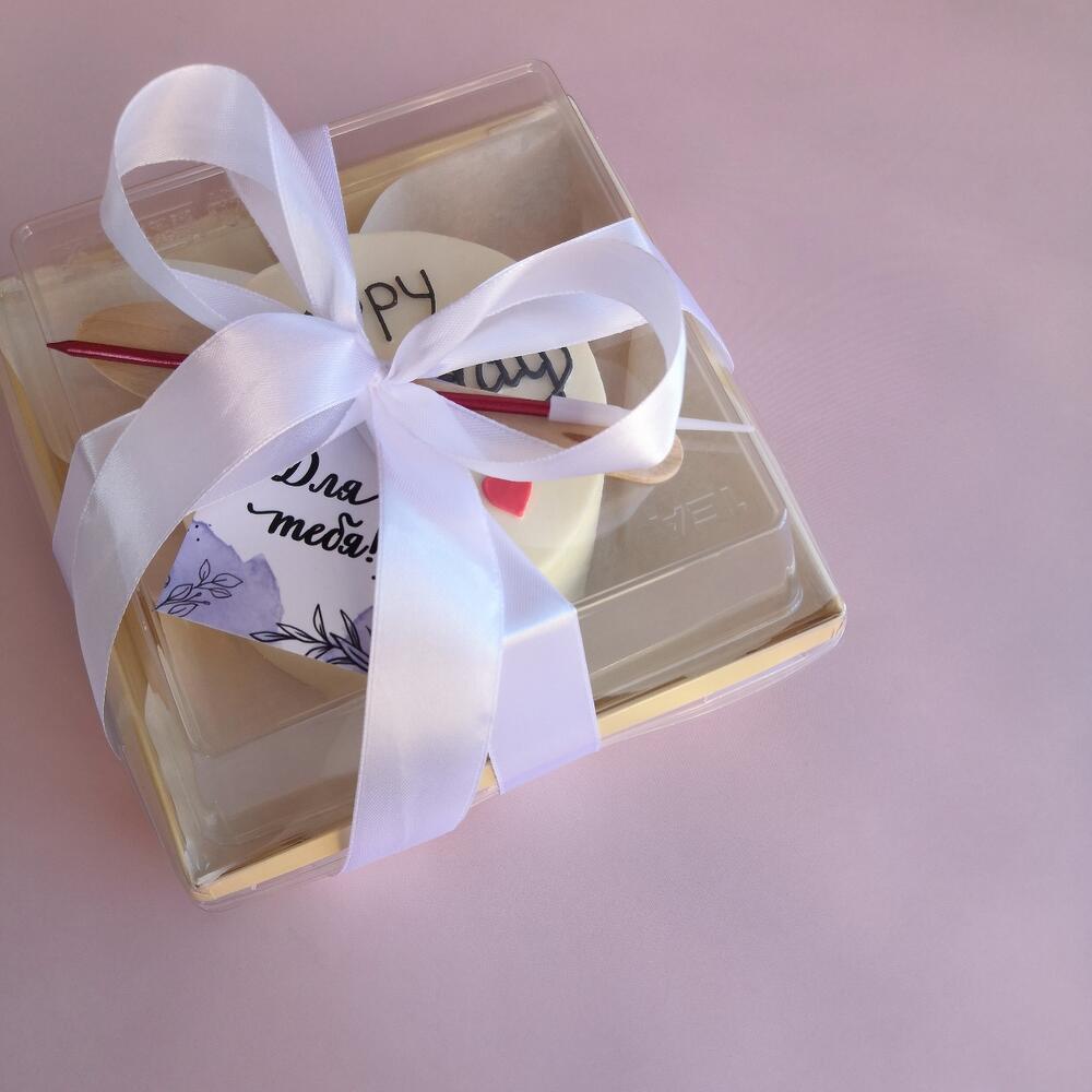 Бенто торт 11см - Винни Пух ( надпись любая - укажите в комментариях или чате)