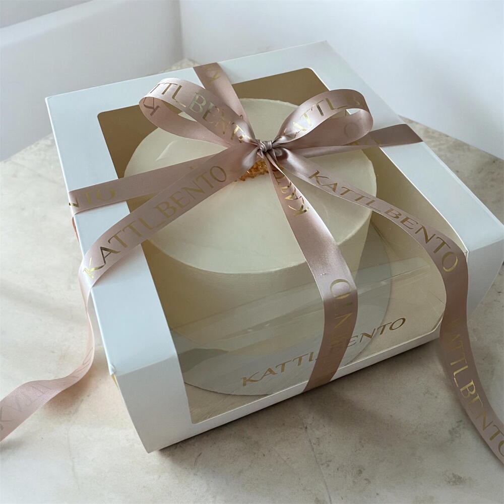 Бенто торт 12 см с золотом / ваш дизайн