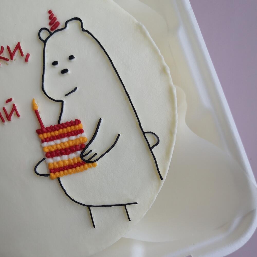 Бенто торт 14см - без паники