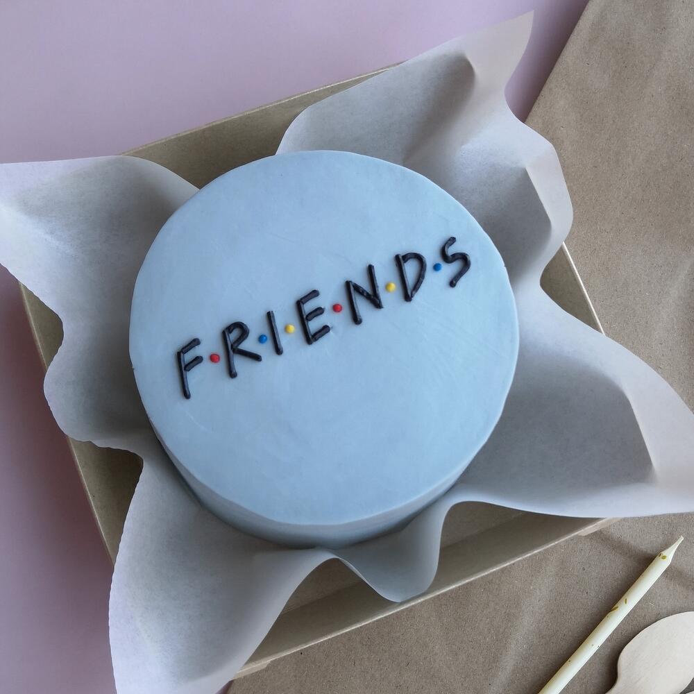 Бенто торт 14см - для друга / подруги