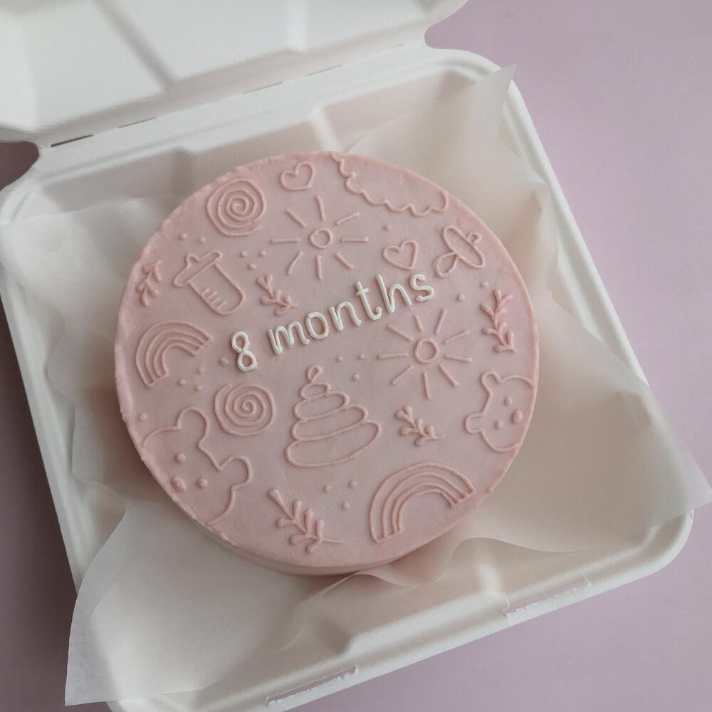 Бенто торт 14см - для малыша ( надпись укажите в чате или комментариях)