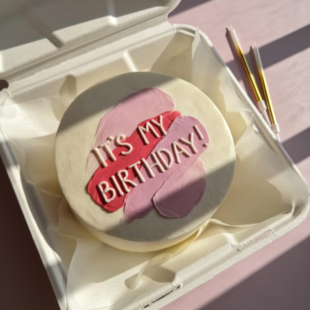 Бенто торт 14см - на день рождения