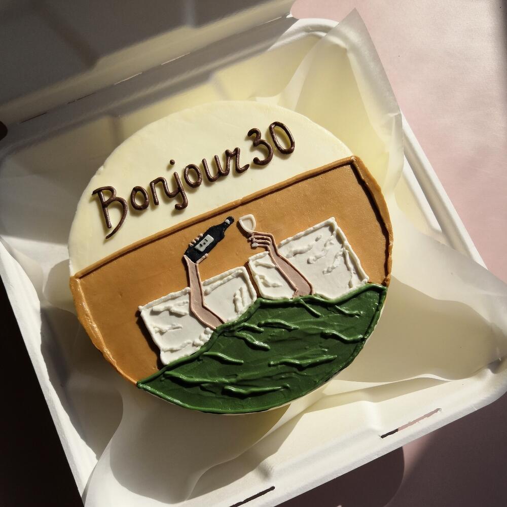 Бенто торт 14см - на день рождения ( дату укажите в чате или комментариях)