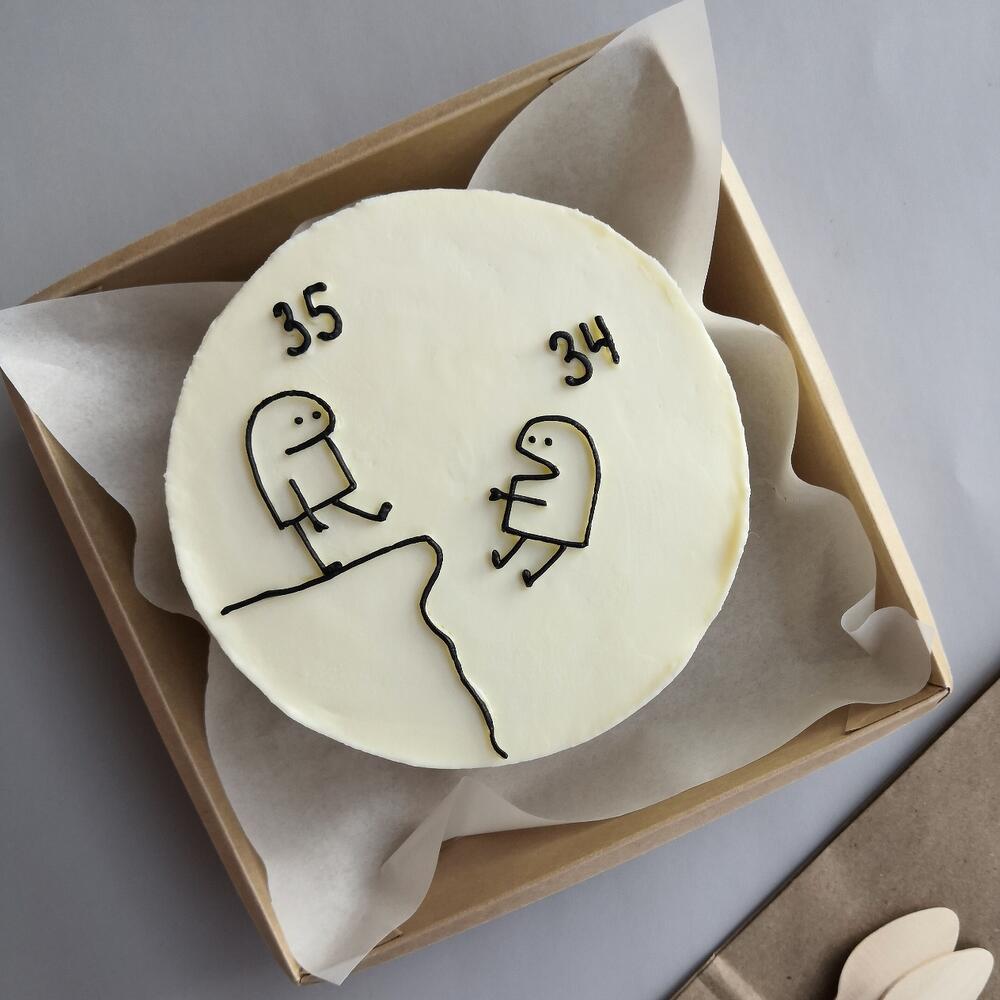 Бенто торт 14см - на день рождения ( даты любые)