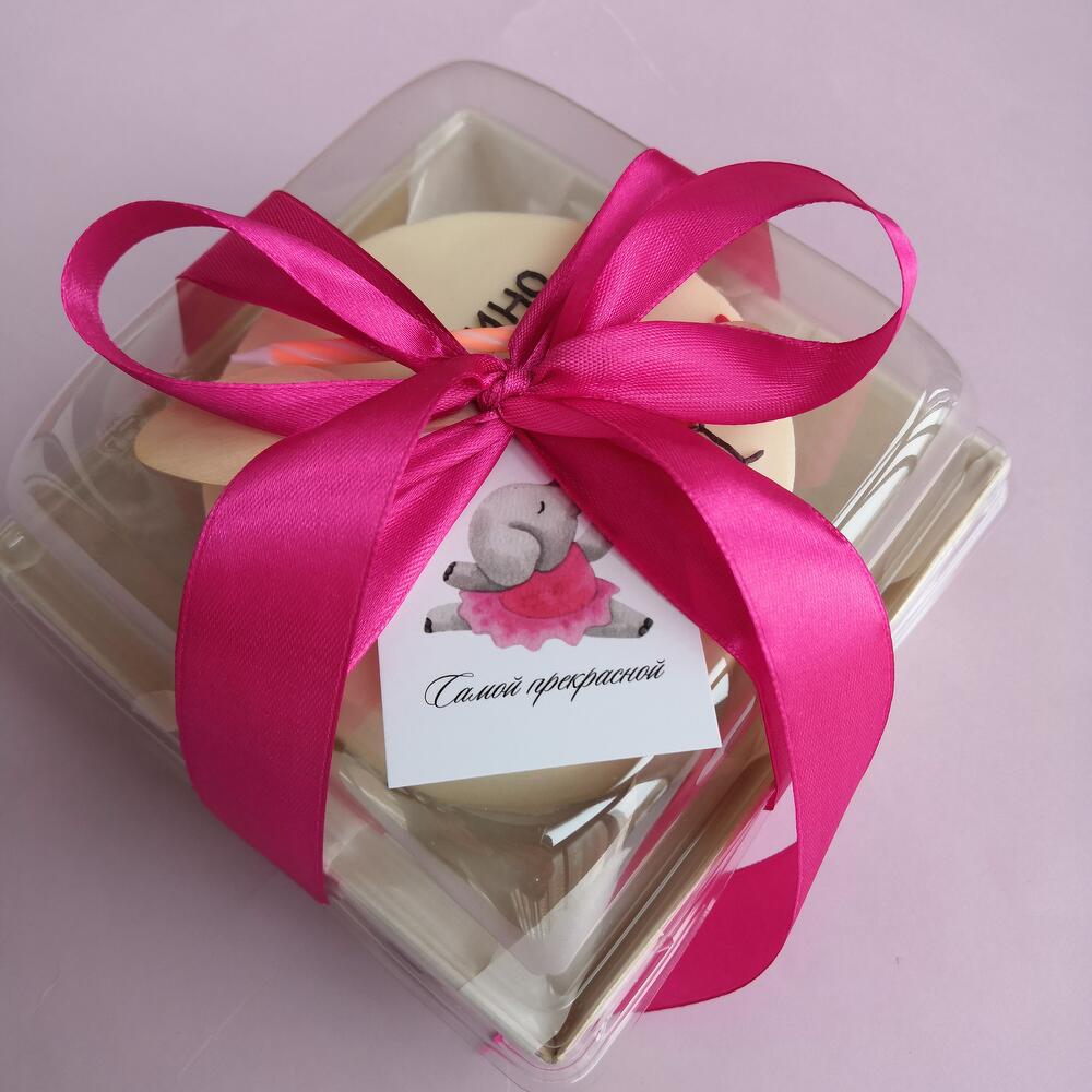 Бенто торт 14см - на день рождения, недовольный кот ( дату укажите в чате или комментариях )