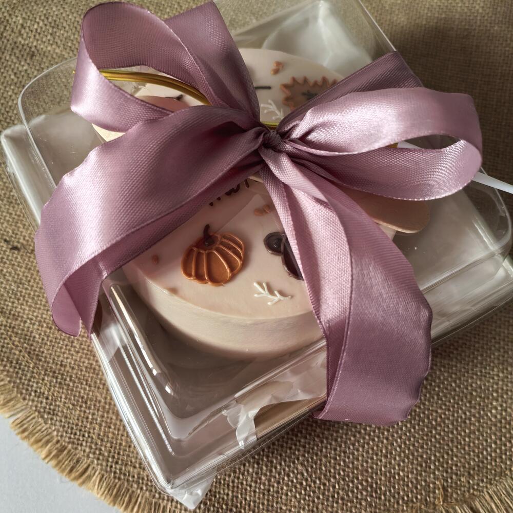 Бенто торт 14см - осень ( надпись любая, укажите в чате или комментариях)