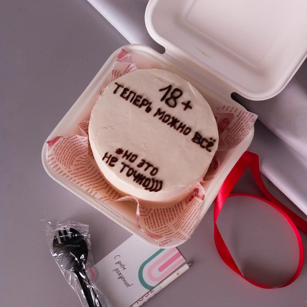 Бенто-торт 18+