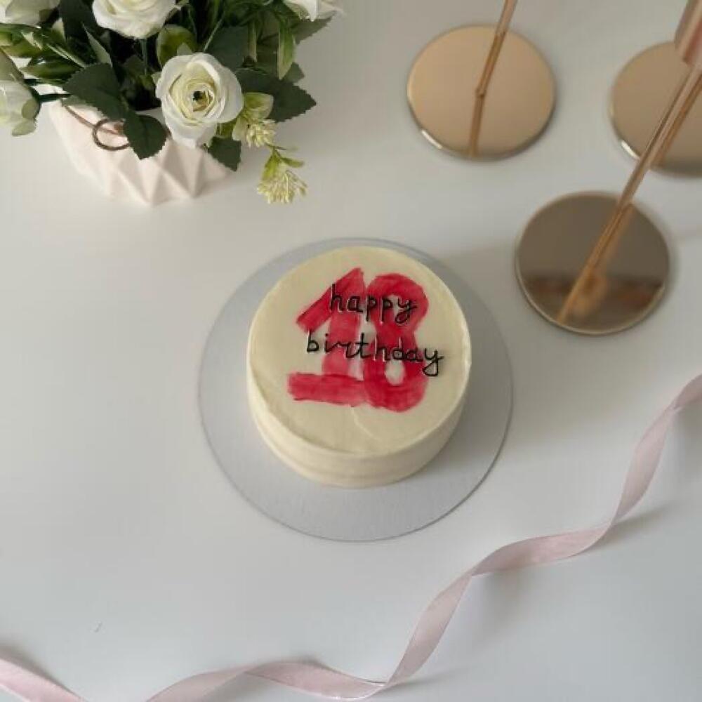 Бенто торт 18 лет