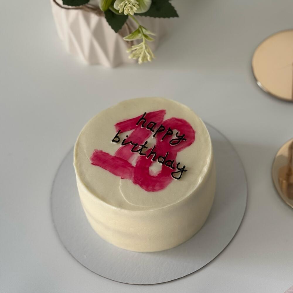 Бенто торт 18 лет