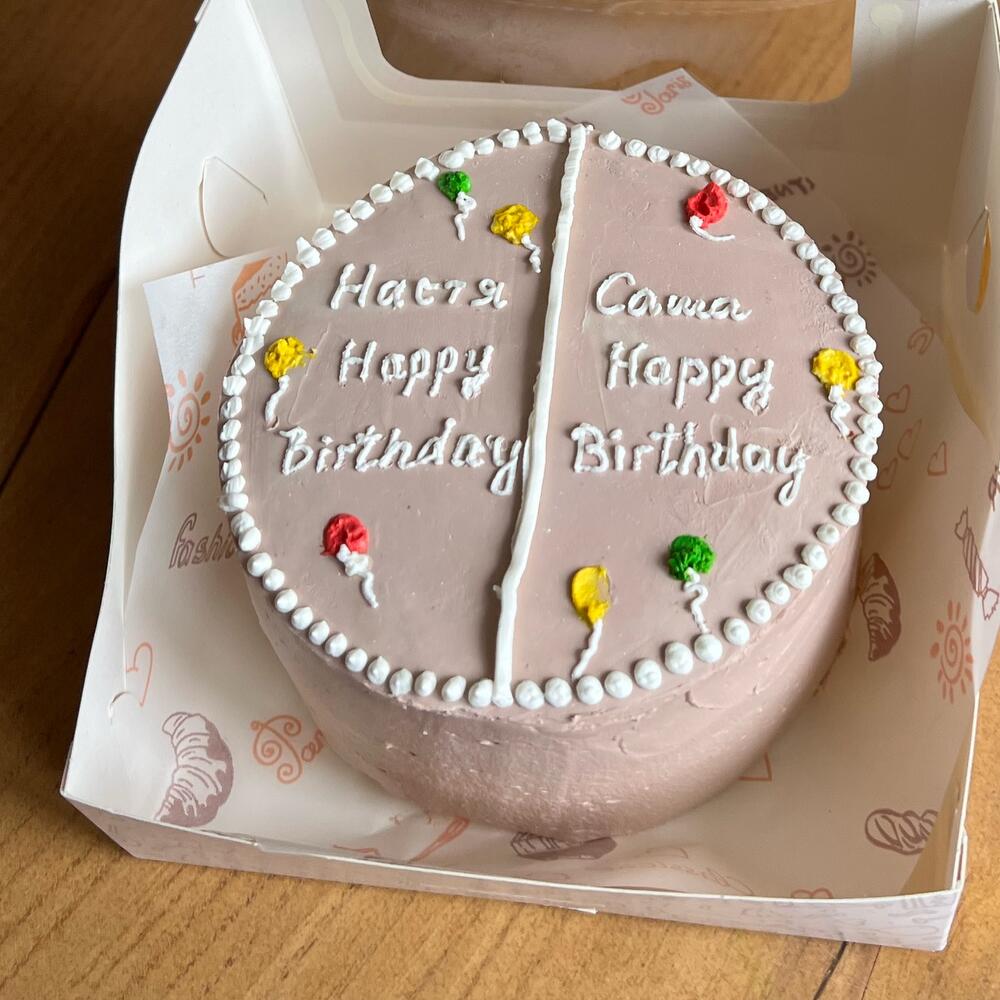 Бенто торт 2