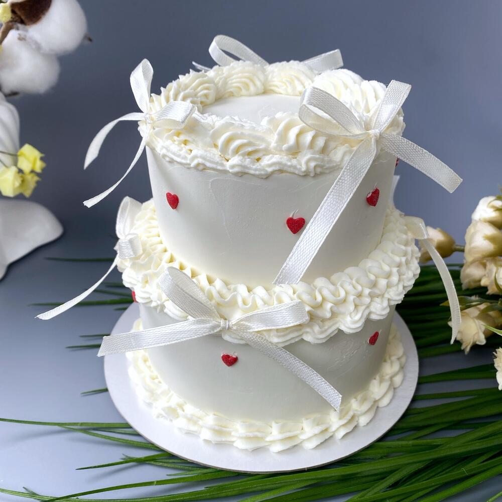 Бенто-торт 2-х ярусный «Ламбет»